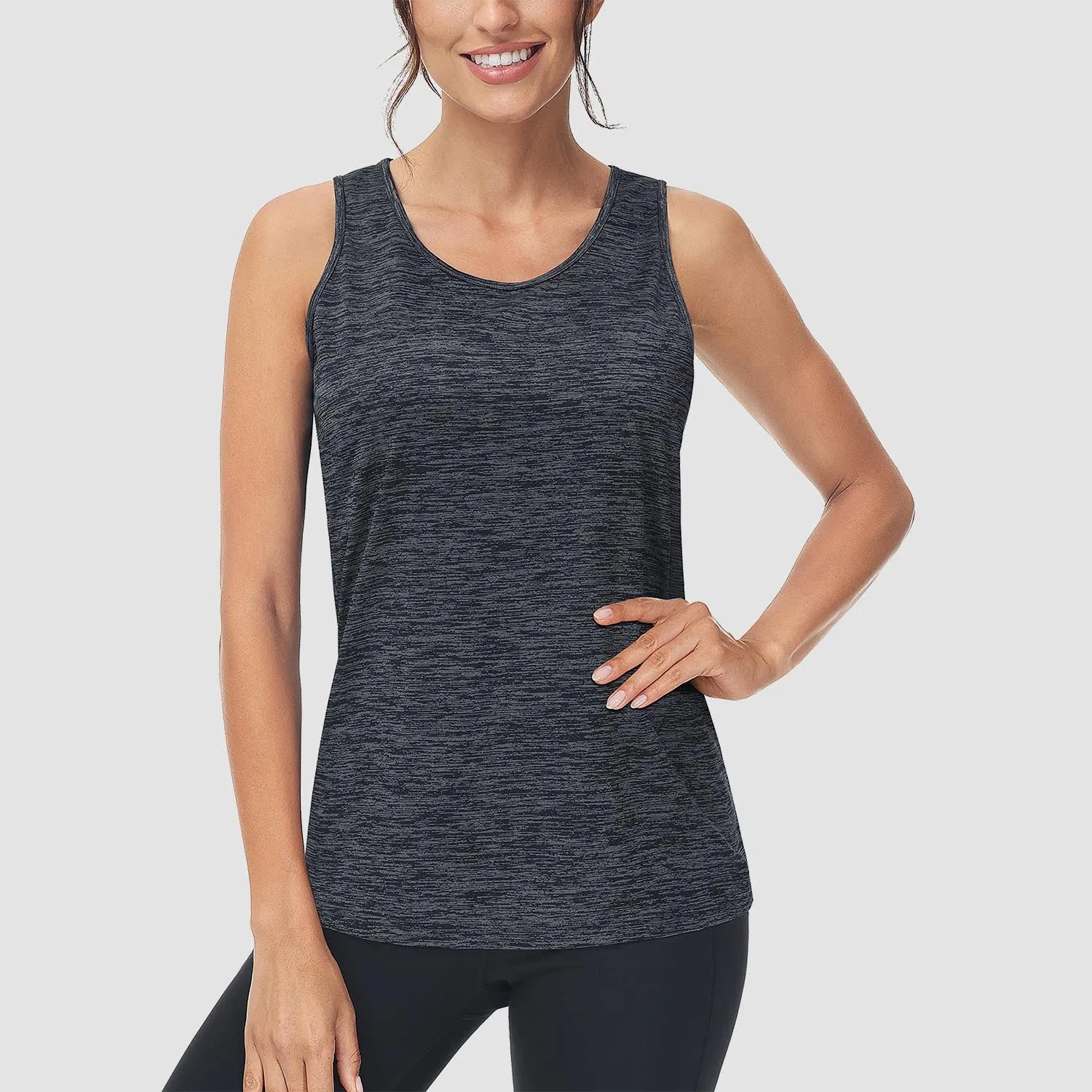 Women's Workout Tank Tops Quick Dry Sleeveless Running Athletic Lands End Sun Protection Shirts Moisture Wicking Top
