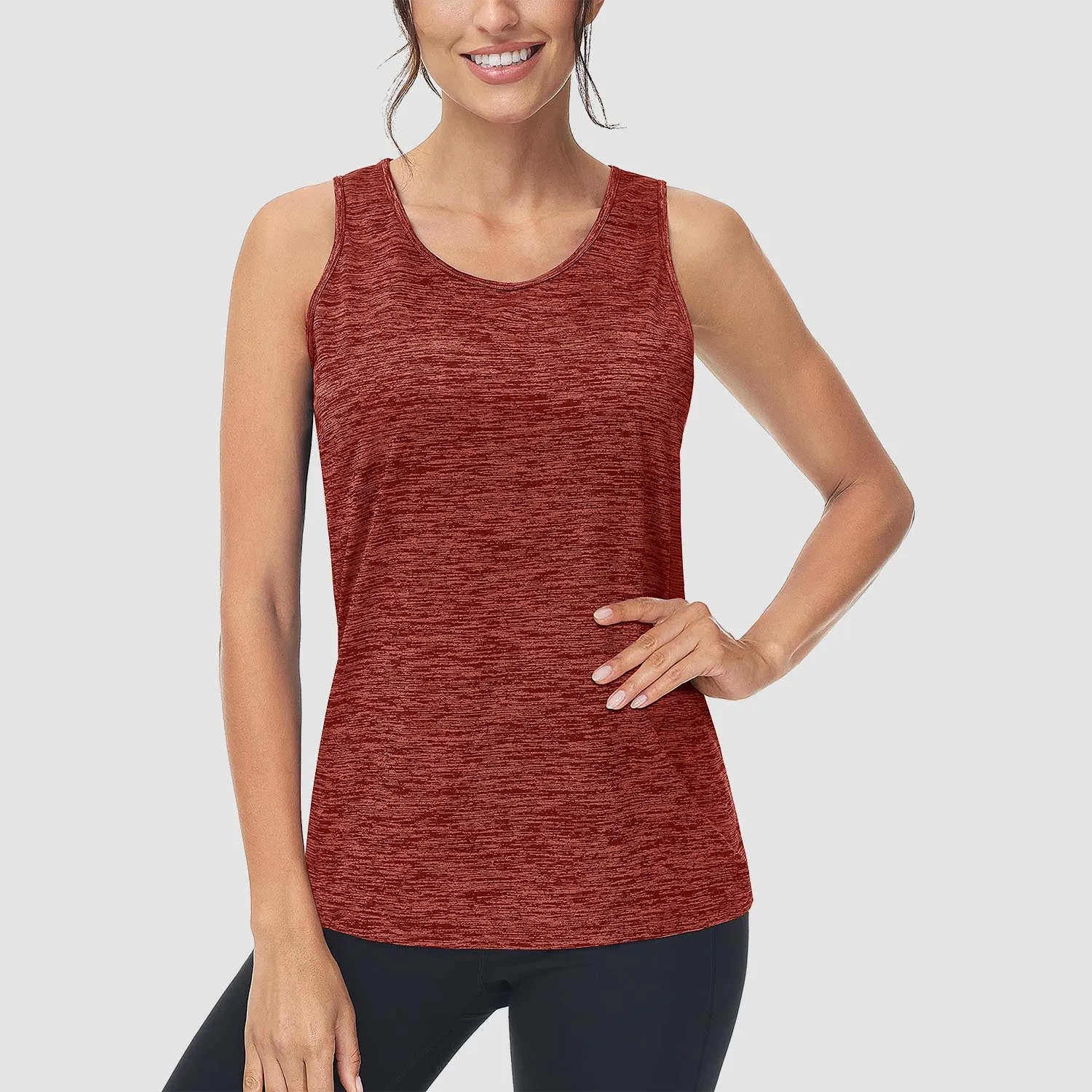 Women's Workout Tank Tops Quick Dry Sleeveless Running Athletic Lands End Sun Protection Shirts Moisture Wicking Top