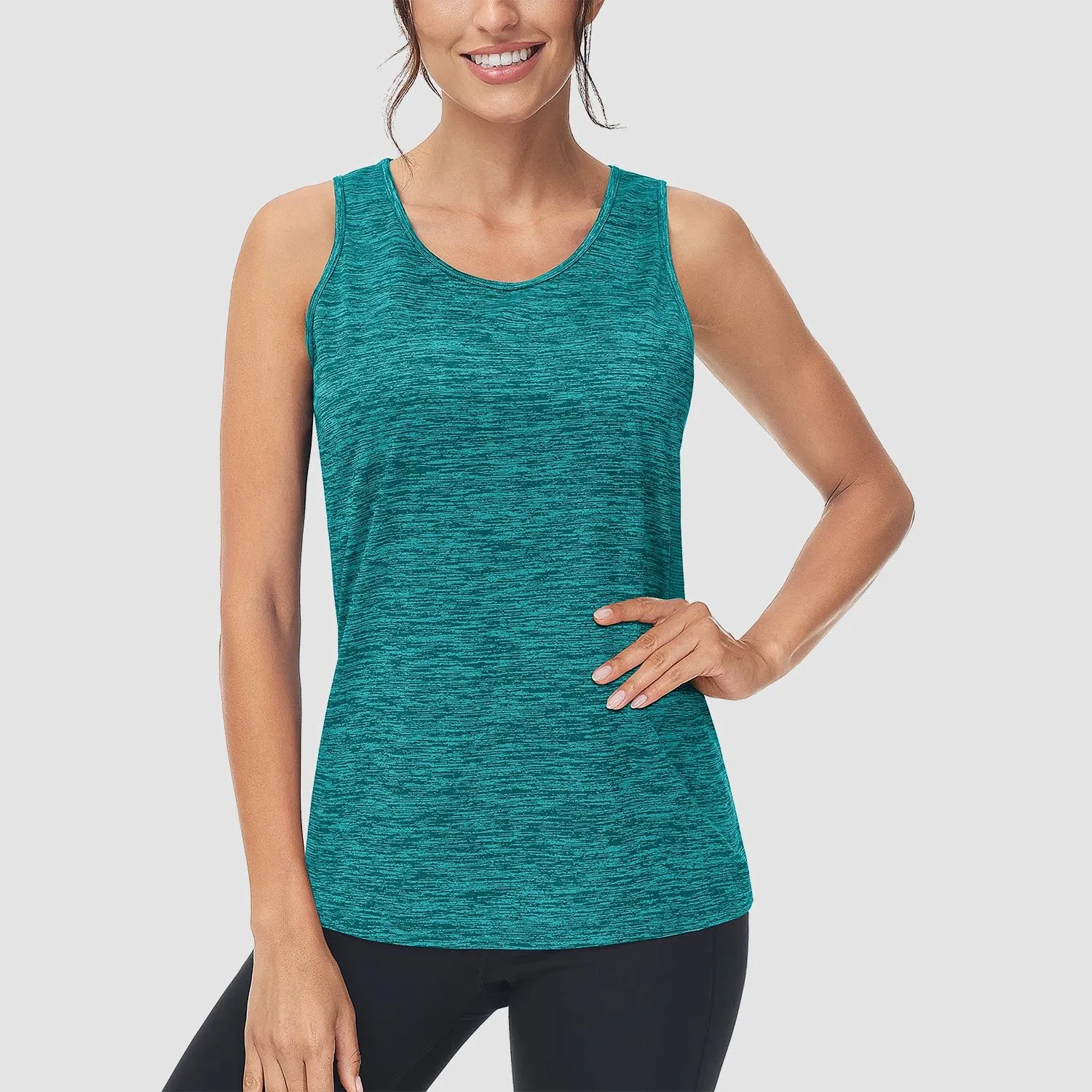Women's Workout Tank Tops Quick Dry Sleeveless Running Athletic Lands End Sun Protection Shirts Moisture Wicking Top