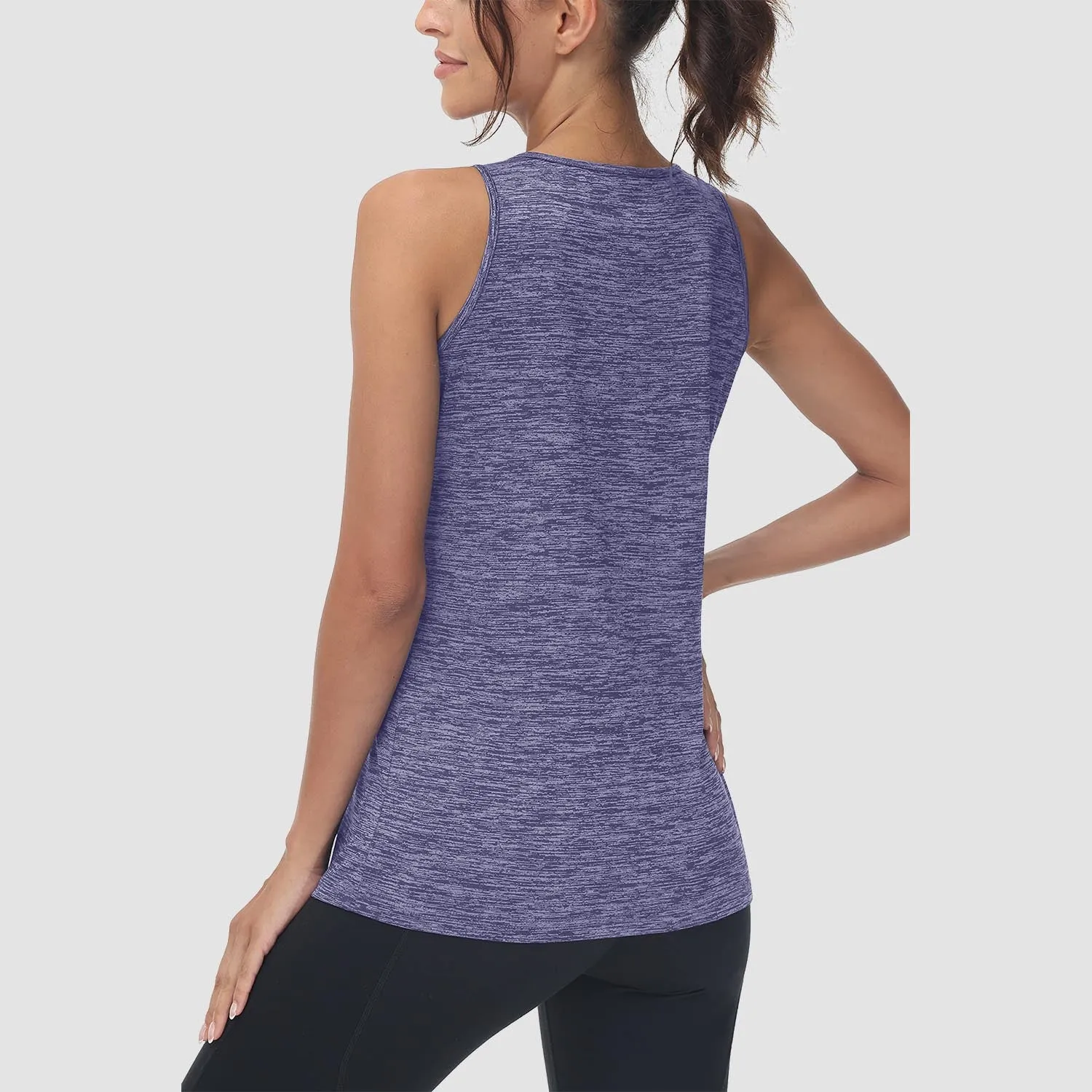 Women's Workout Tank Tops Quick Dry Sleeveless Running Athletic Lands End Sun Protection Shirts Moisture Wicking Top