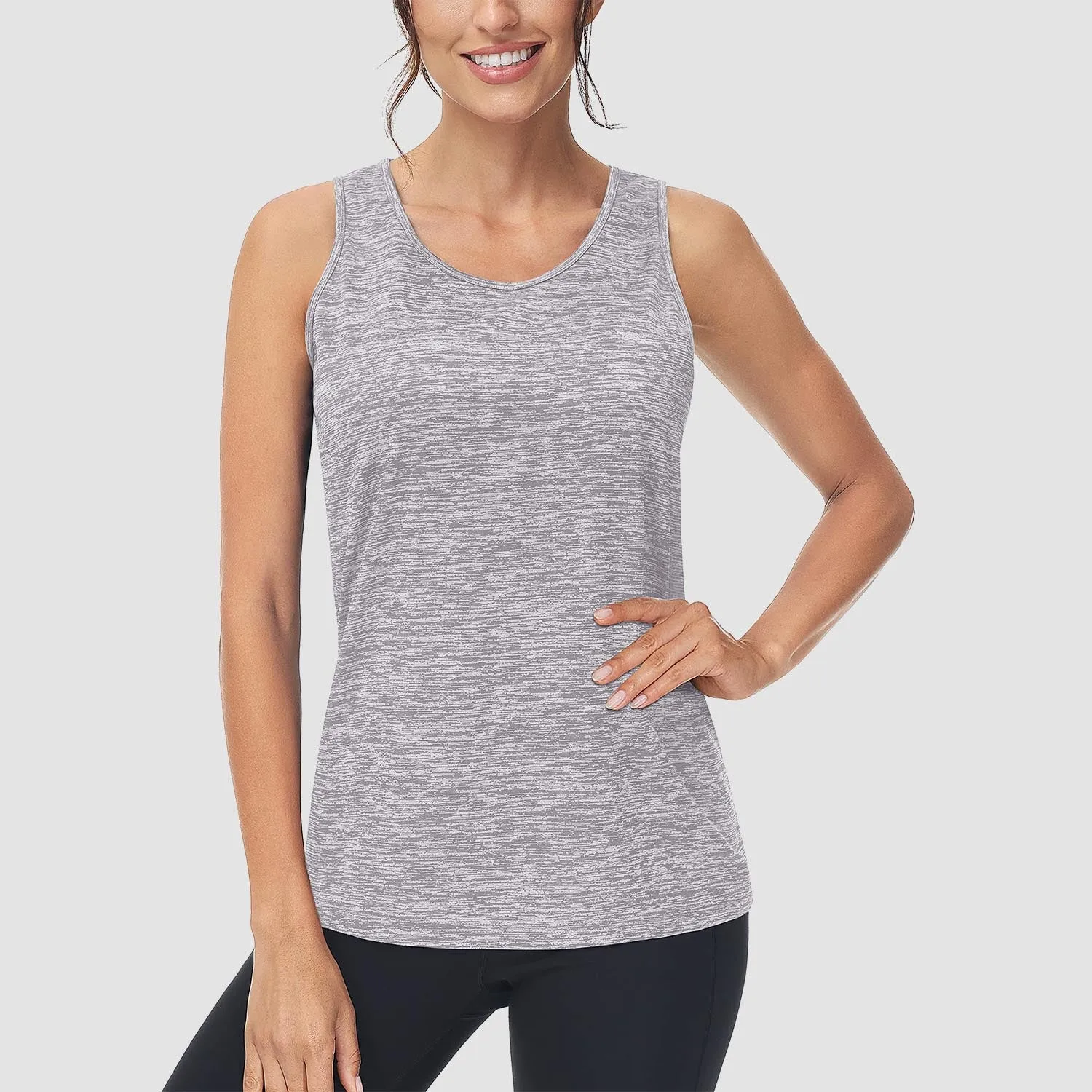 Women's Workout Tank Tops Quick Dry Sleeveless Running Athletic Lands End Sun Protection Shirts Moisture Wicking Top