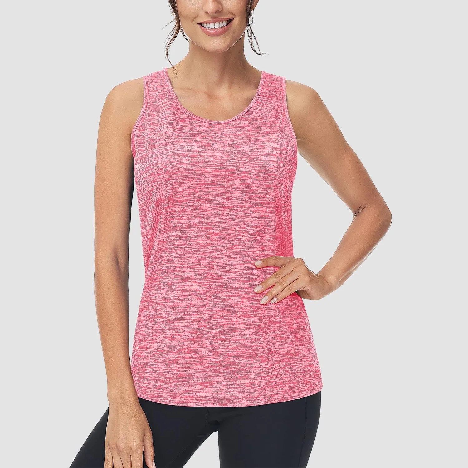Women's Workout Tank Tops Quick Dry Sleeveless Running Athletic Lands End Sun Protection Shirts Moisture Wicking Top