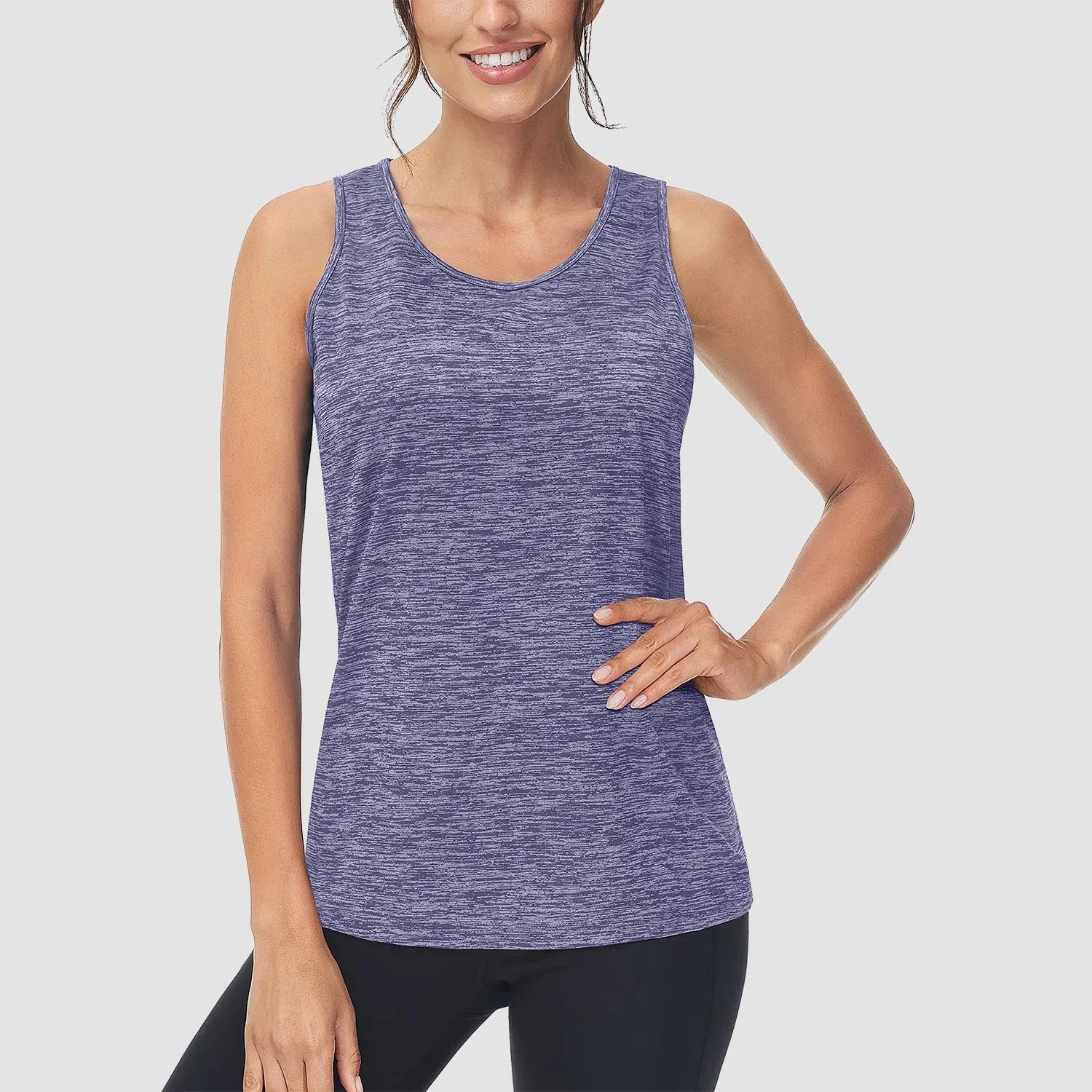 Women's Workout Tank Tops Quick Dry Sleeveless Running Athletic Lands End Sun Protection Shirts Moisture Wicking Top