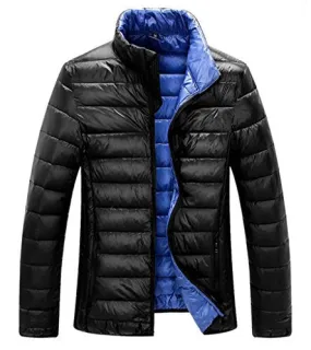 Z-SHOW™ Men's Packable Down Puffer Jacket(Black),US M