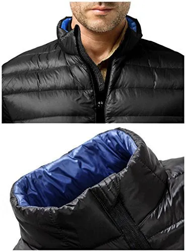 Z-SHOW™ Men's Packable Down Puffer Jacket(Black),US M