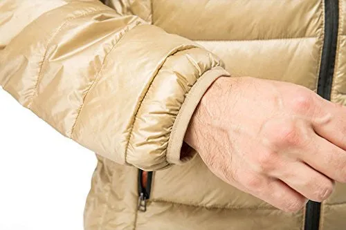 Z-SHOW™ Men's Packable Down Puffer Jacket(Khaki,US Size M Asian Size XXL)